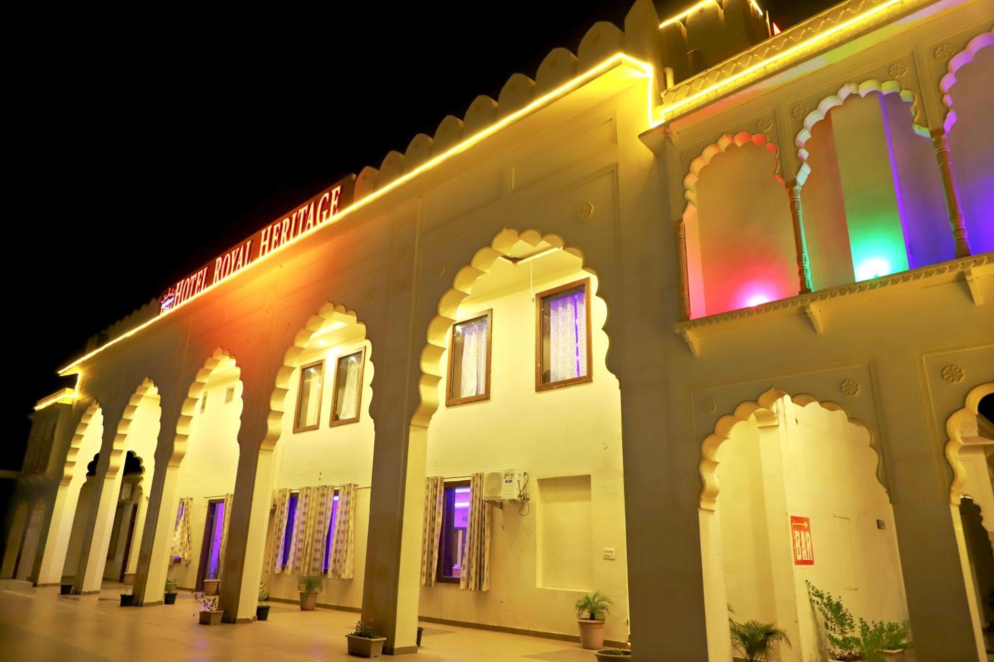 Hotel Royal Heritage Bharatpur Buitenkant foto